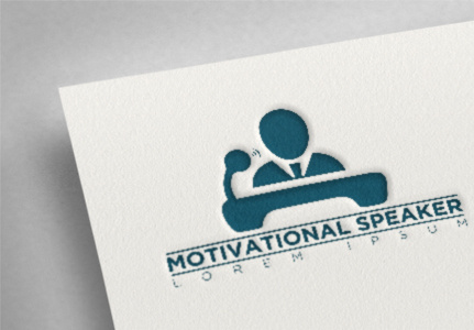 Motivation In 3d A Pink Logo With An Inspiring Slogan Powerpoint Background  For Free Download - Slidesdocs