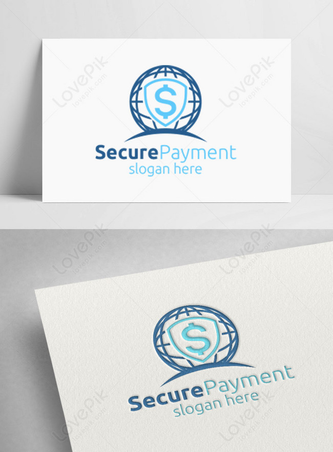 Global Online Secure Payment Logo template - TemplateMonster