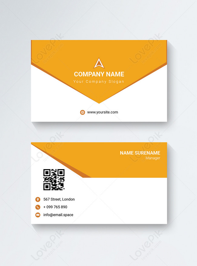 Modern corporate personal position business card template image_picture ...