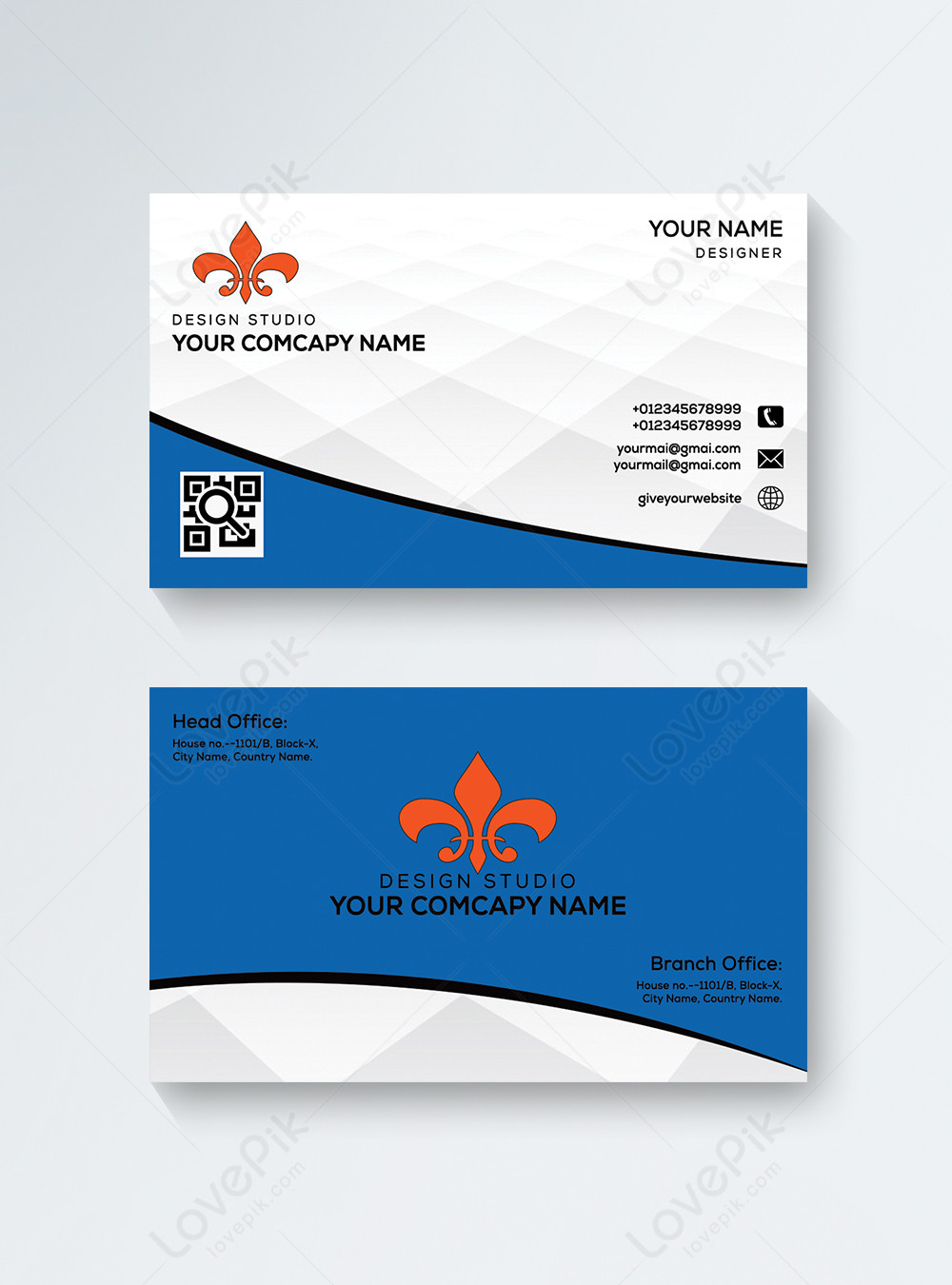 blue-stylish-corporate-personal-position-business-card-template-image