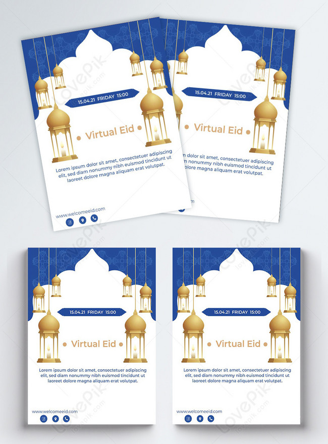 Luxury Eid Al Fitr And Umrah Hajj Tour Flyer Template Imagepicture