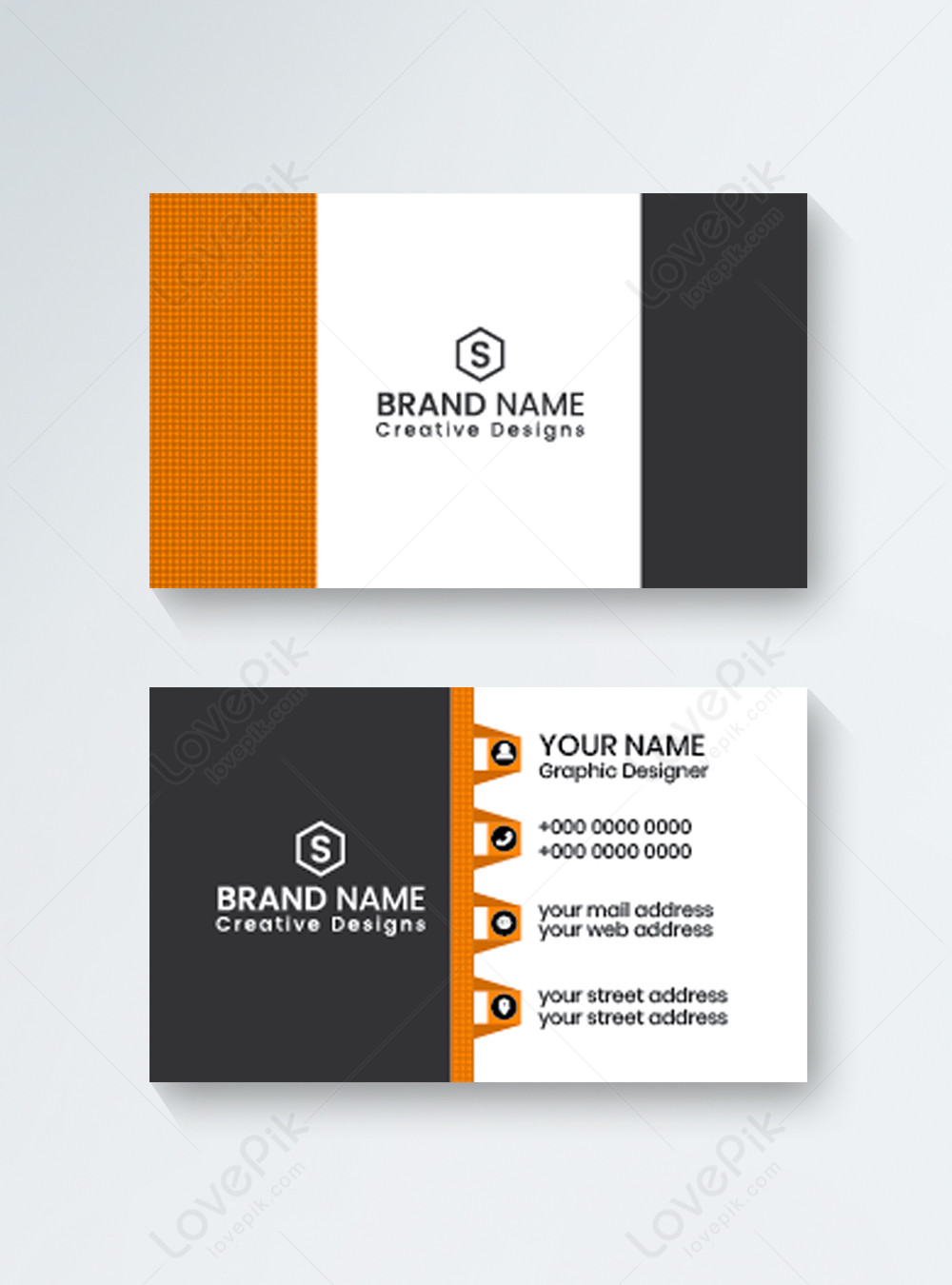 Business Card Design Of Blue And Red Business Card Template Template 