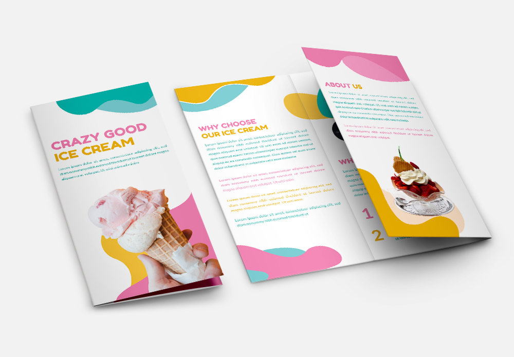 10000+ Ice Cream Brochure template download free for graphic design ...