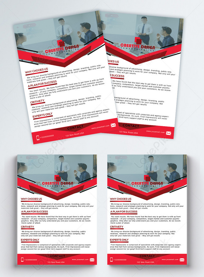 Creative flyer design template image_picture free download  