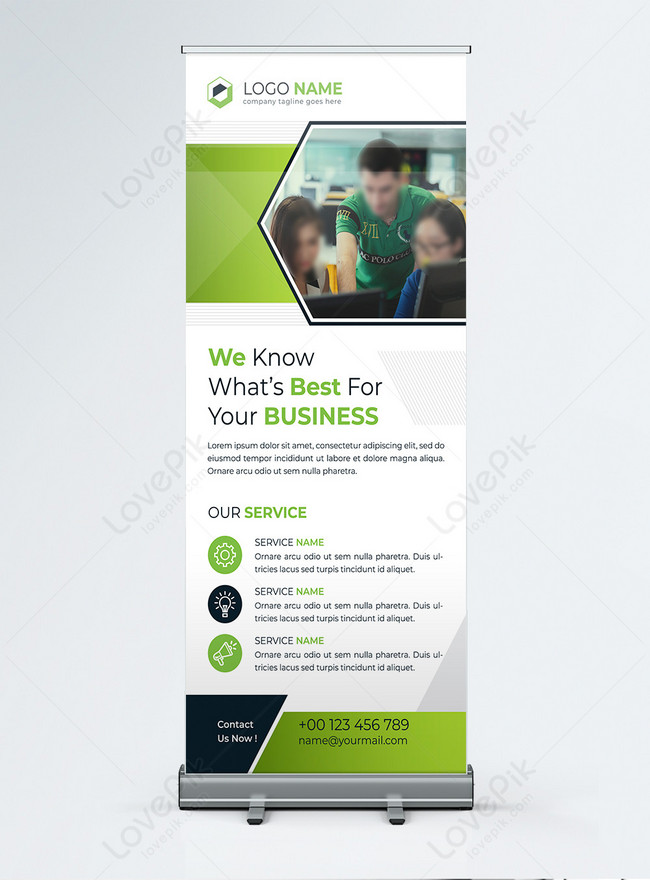 Business Roll Up And Standee Banner Template, corporate banner design, trade banner design, banner banner design