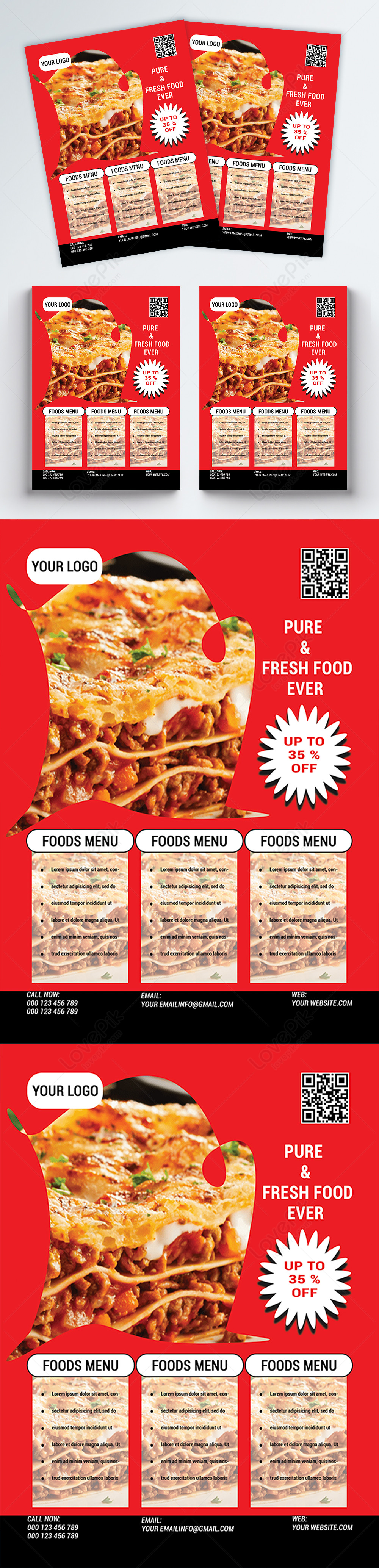 delicious-food-flyer-template-image-picture-free-download-450079504