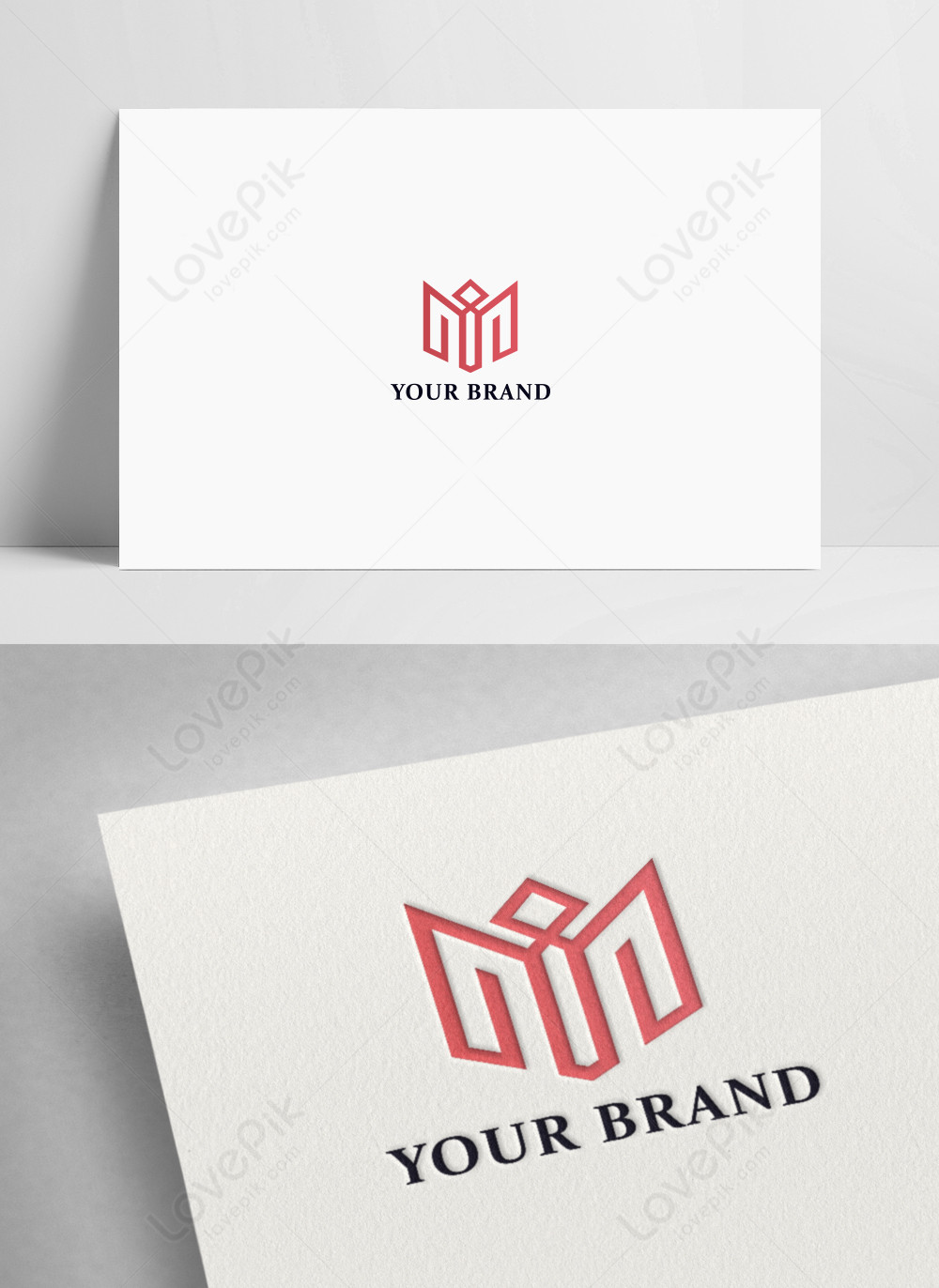 Red letter logo template image_picture free download 450079801_lovepik.com