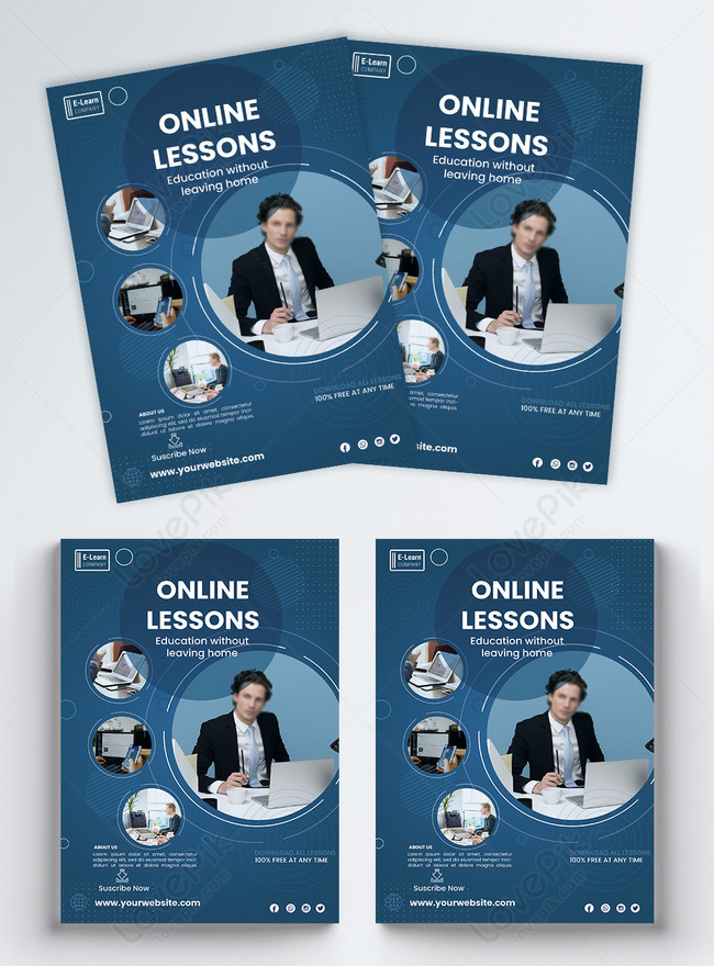 online-education-flyer-template-image-picture-free-download-450080451