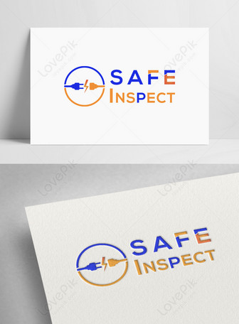 Safe Inspect Logo, safe, inspect, logo template