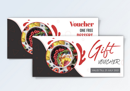 Gift Card Voucher - Special Food - UI Creative