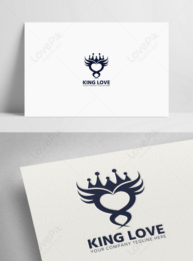 King and Queen Logo Template