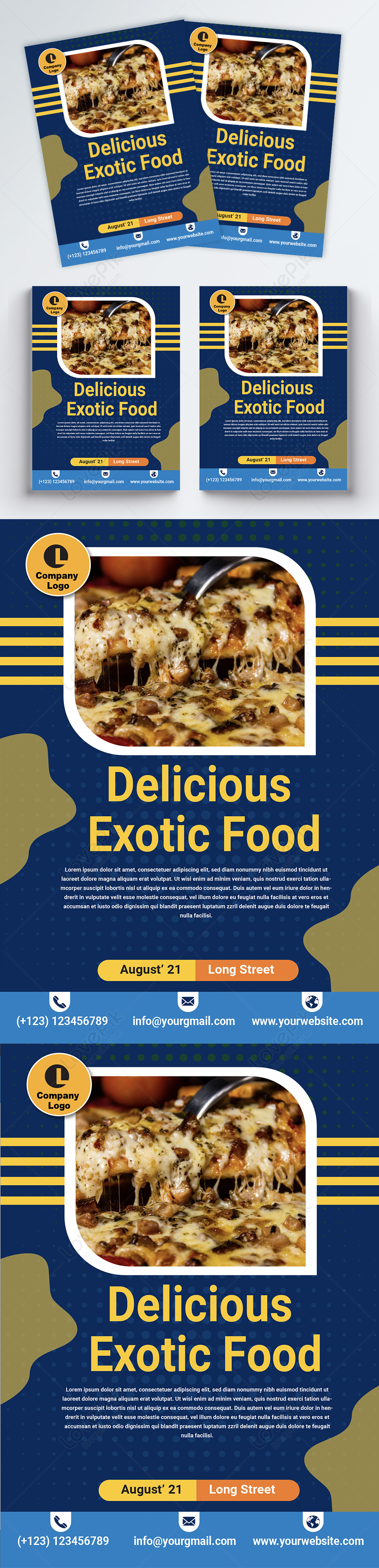 food-flyer-template-image-picture-free-download-450093097-lovepik