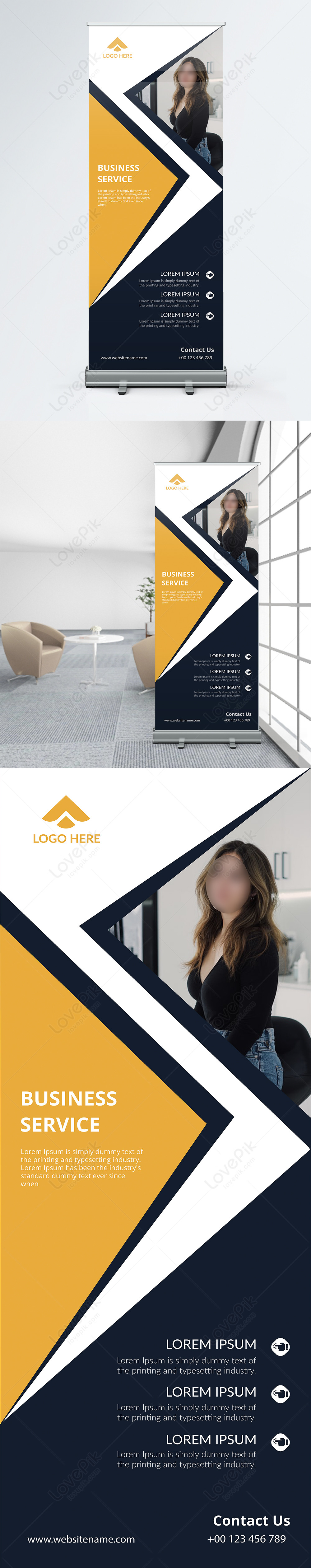 Business roll up banner template image_picture free download 450093186