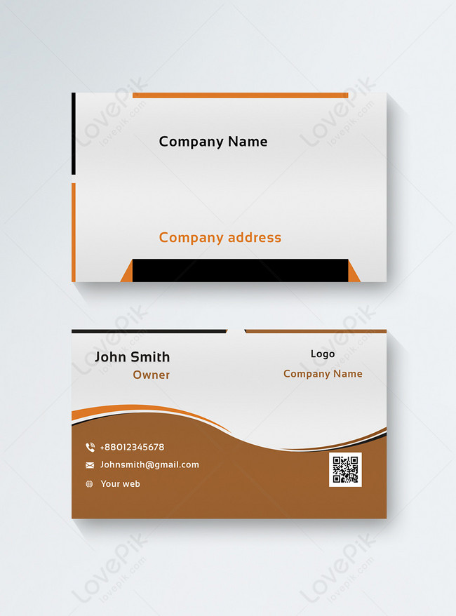 Professional business card template image_picture free download ...