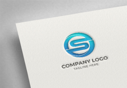 Letter s business name logo design v7 - TemplateMonster