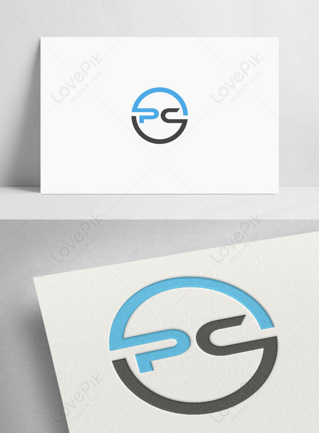 Premium Vector | Modern monogram initial letter pc logo design template