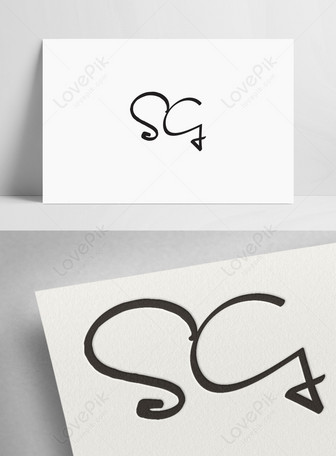 Premium Vector | Sg letter logo design with a circle shape sg circle and  cube shape logo design sg monogram busine