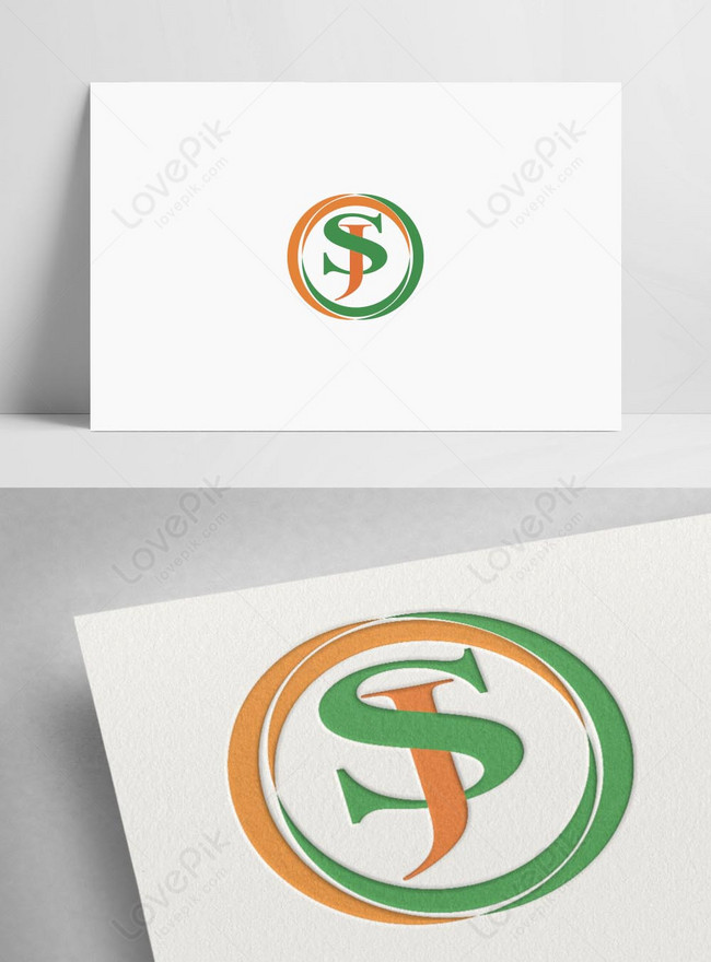 Initial Letter SJ Logo or Icon Design Graphic by atiktaz7 · Creative Fabrica