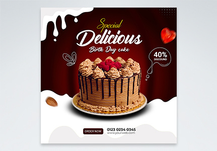 Cake Banner Images, HD Pictures For Free Vectors & PSD Download -  