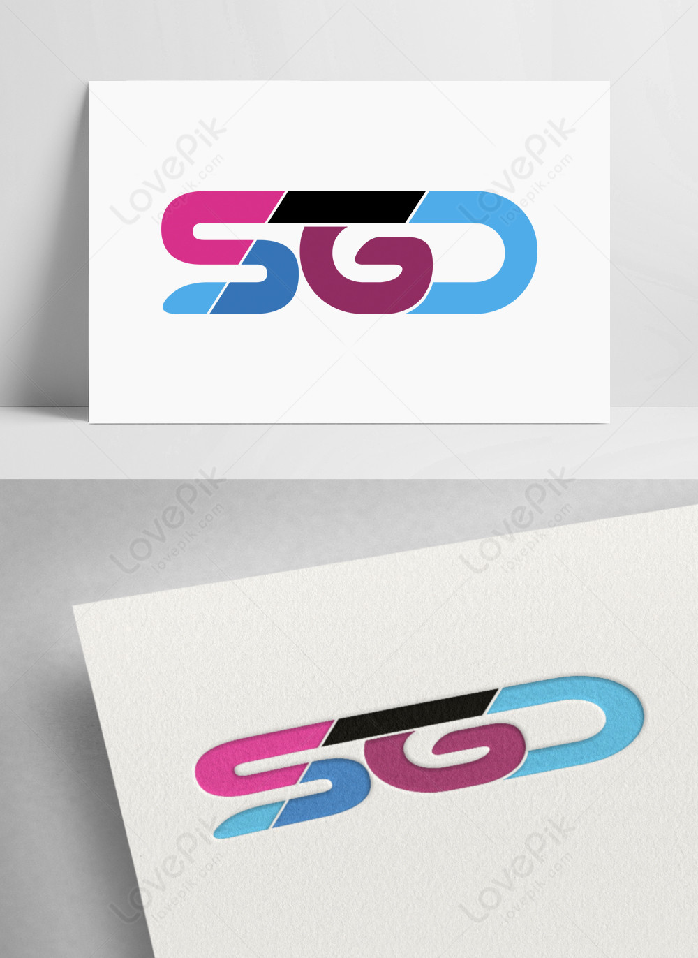 sq logo vector modern initial swoosh circle blue and red Stock Vector |  Adobe Stock