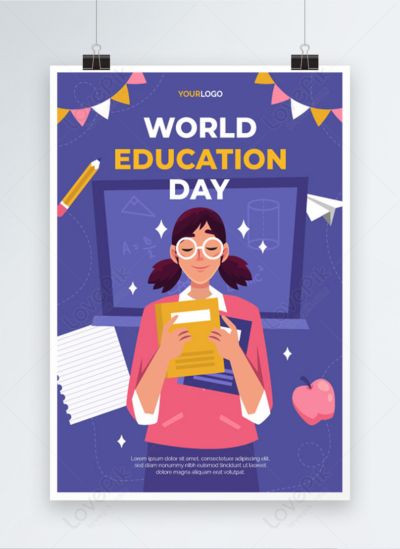 World education day poster template image_picture free download