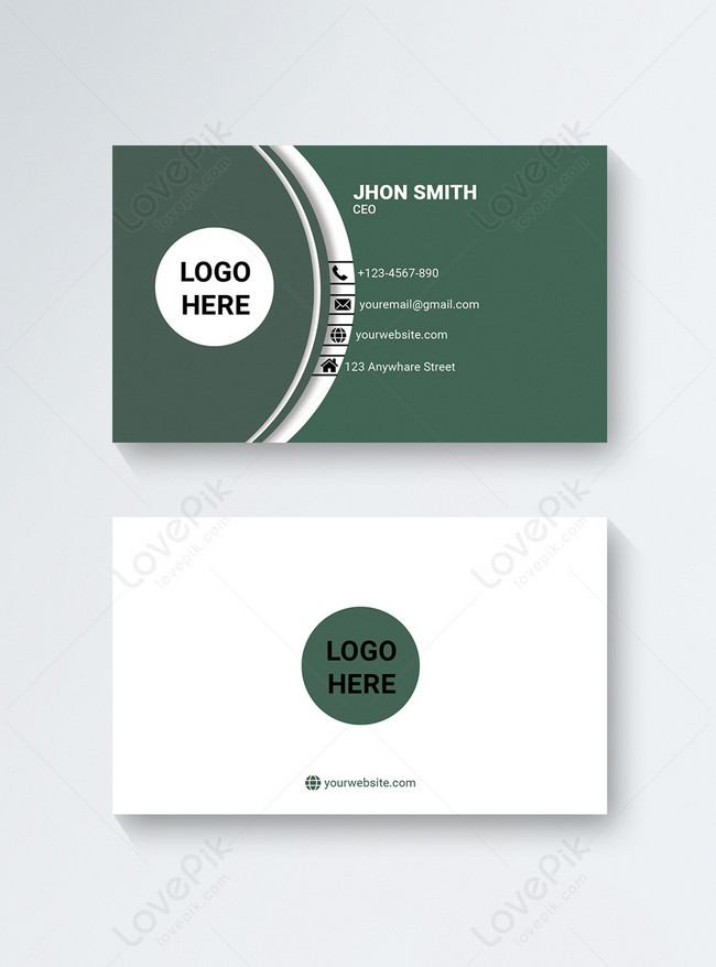 Luxury business card template image_picture free download 450119225 ...