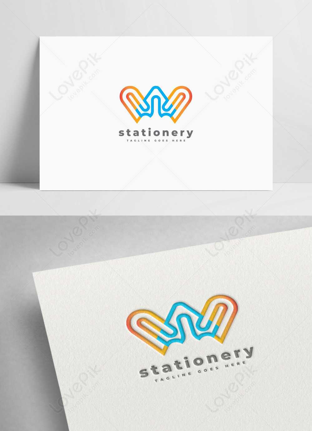 Vector Logo for Stationery Shop or Company Stock Vector - Illustration of  geometric, cutter: 103761795