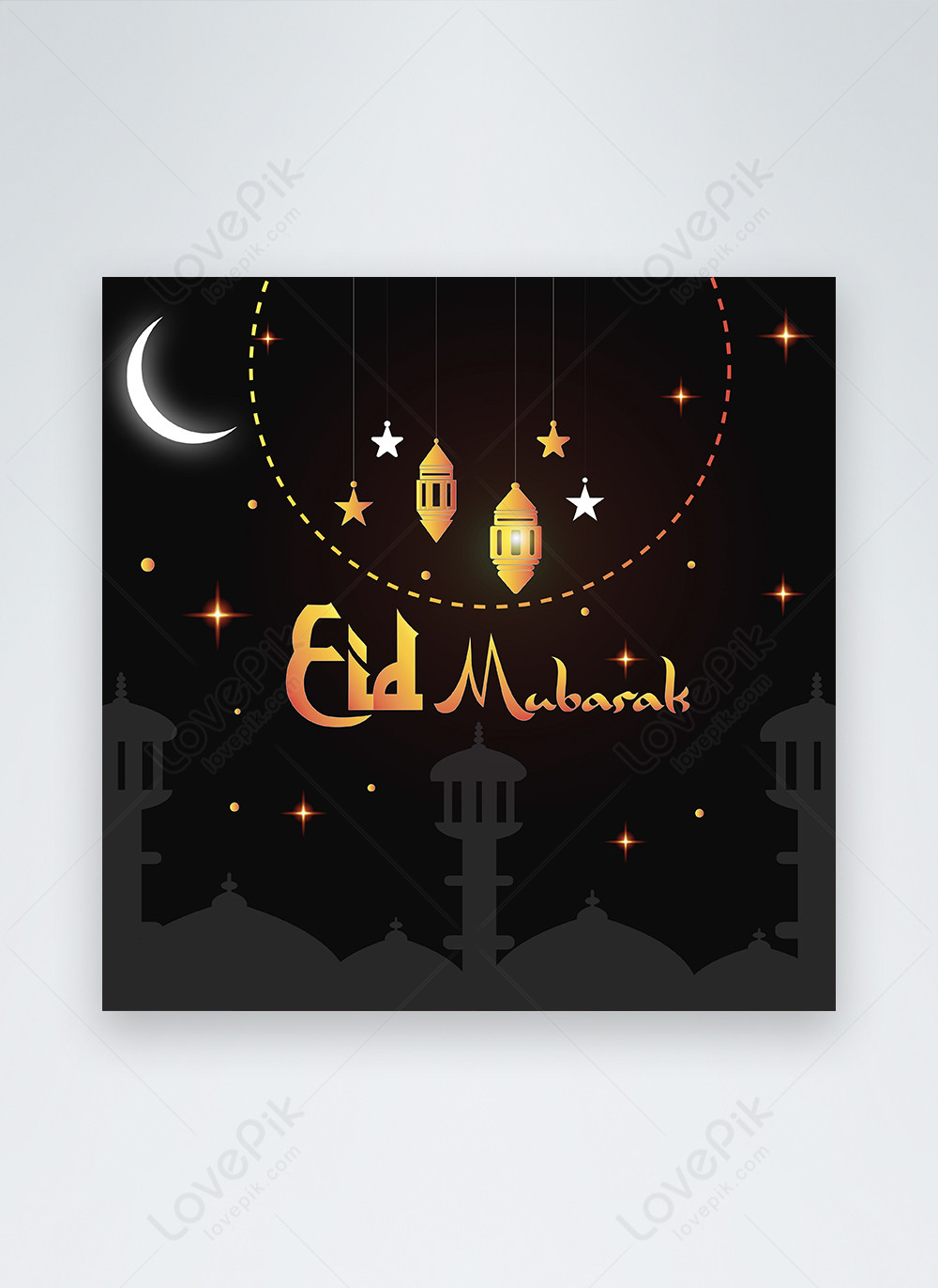 Beautiful social media poster for eid greetings template image_picture ...