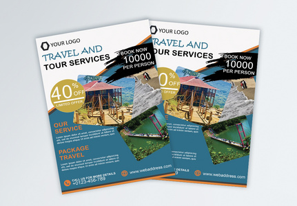 Travel Tour Flyer , ad, ads, design template