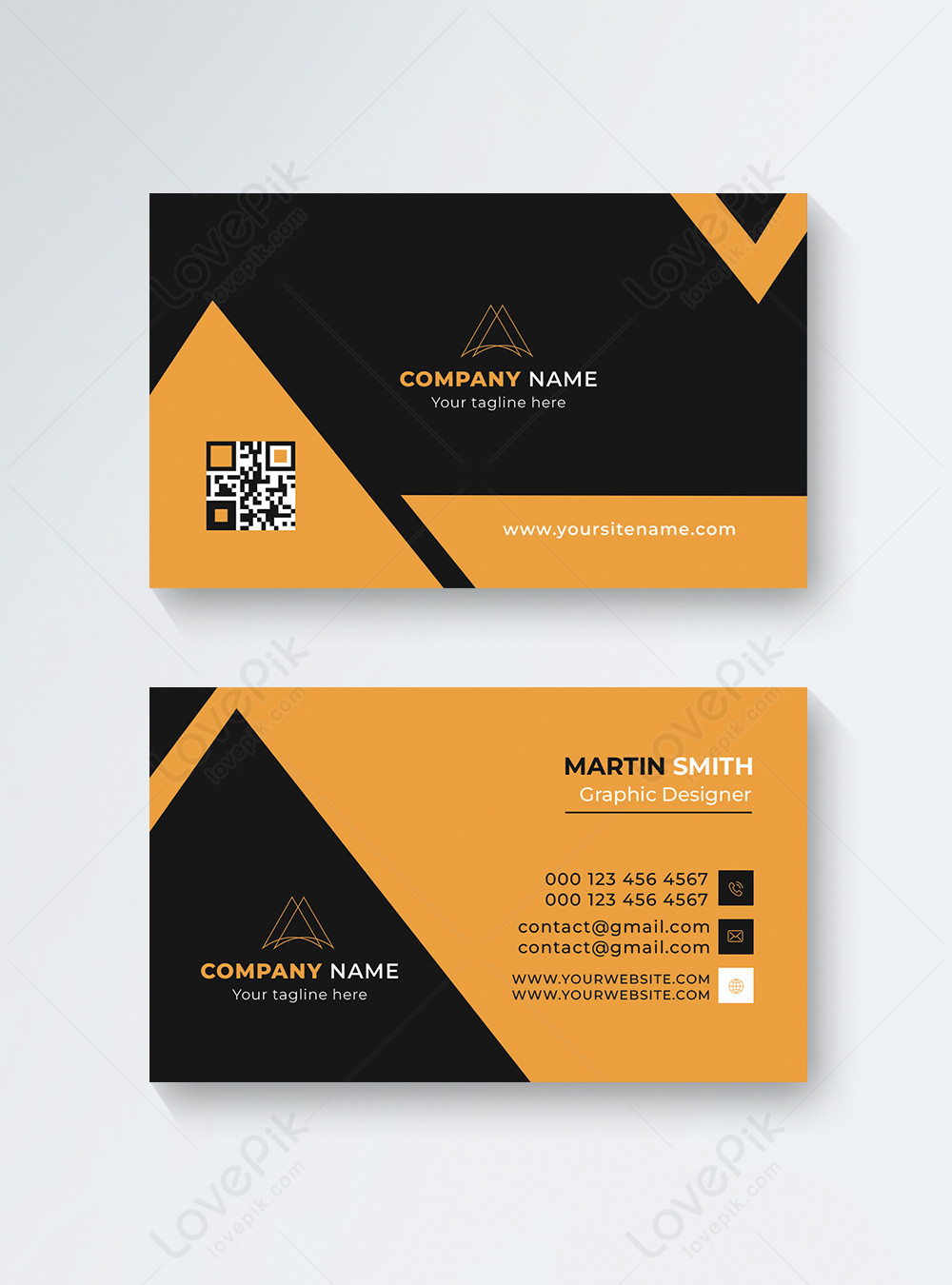 Professional Business Card Template Image Picture Free Download 