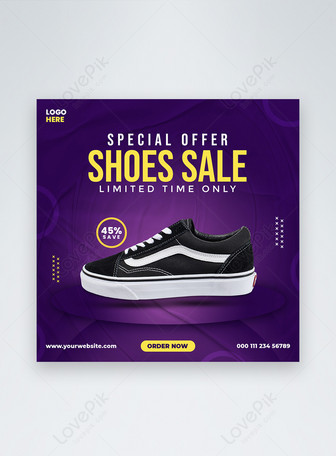 Shoes on sale discount offer