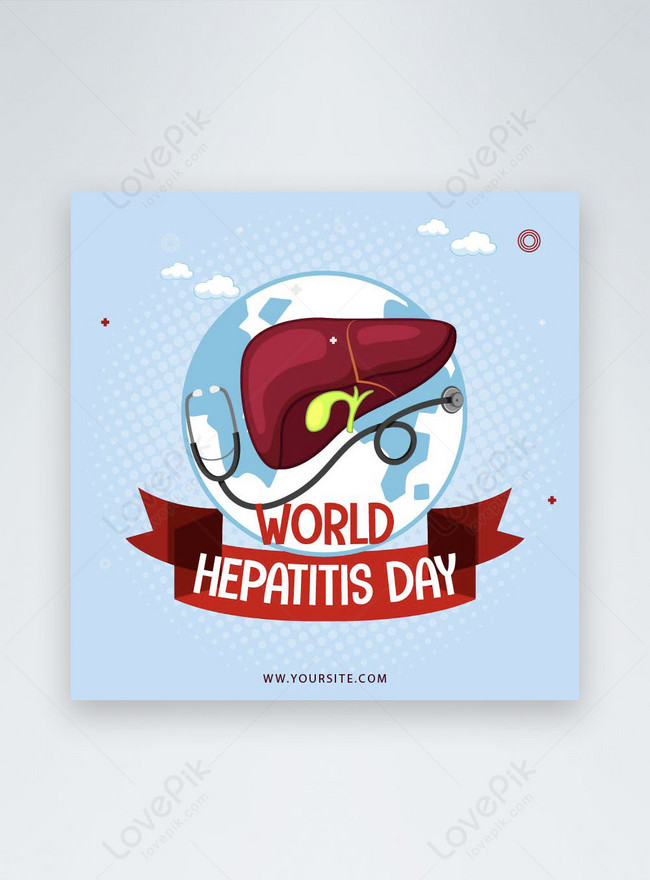 World hepatitis day creative simple social media post template image ...