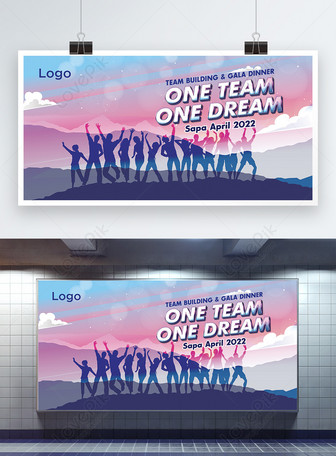 Team Building Banner , Team Building banner template, Team Building, Team Building poster template