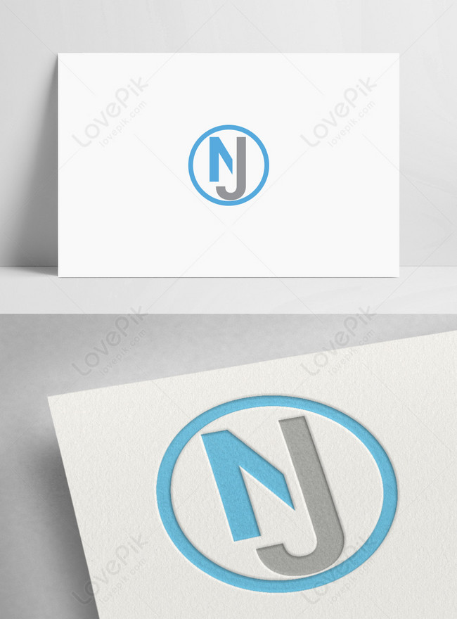 Initial Letter NJ Logo Template Design Vector Illustration Royalty Free  SVG, Cliparts, Vectors, and Stock Illustration. Image 113110851.