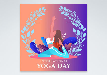 International Yoga Day Poster Templates