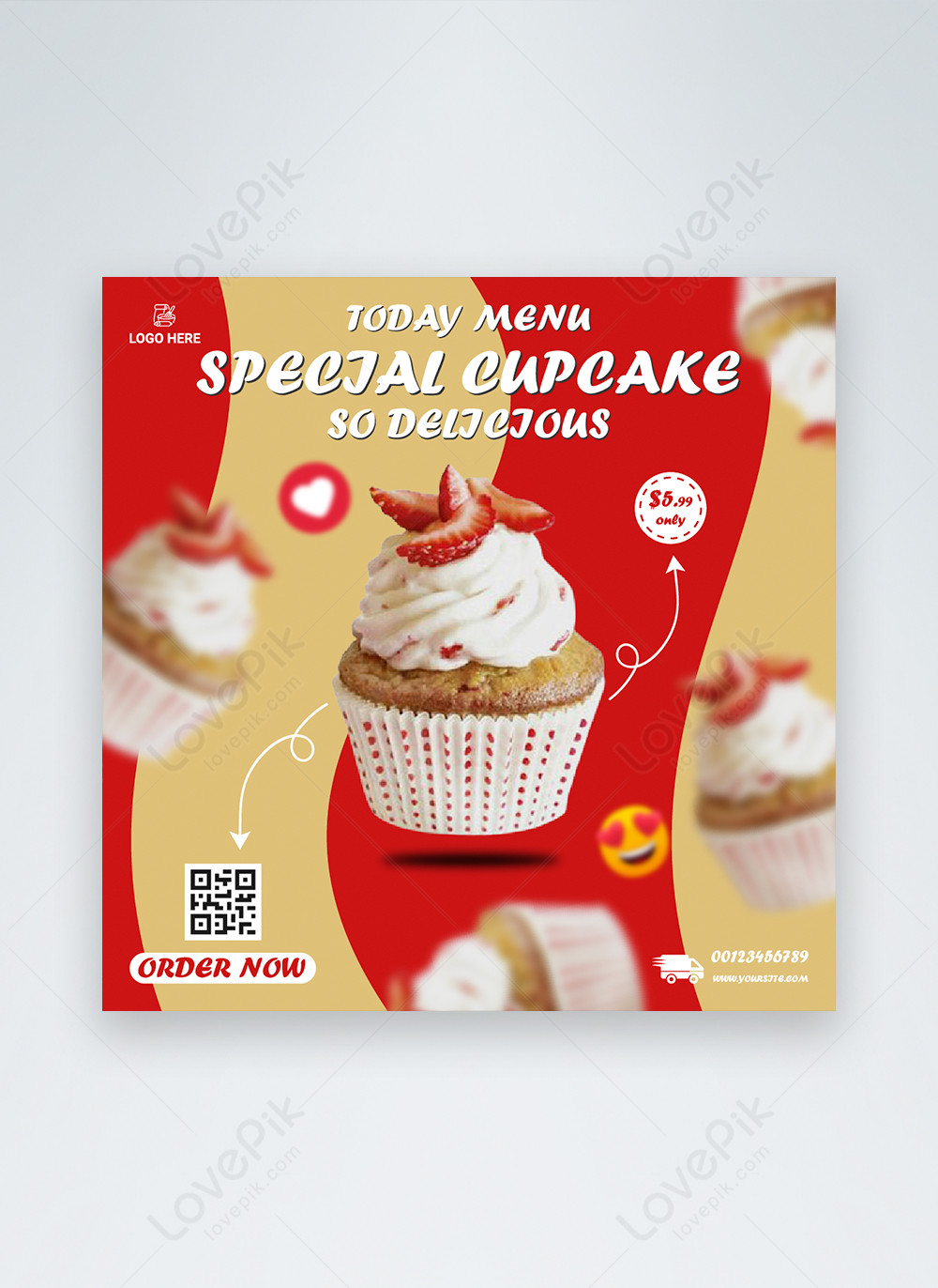 Trifold Brochure – Special Sweet Cake