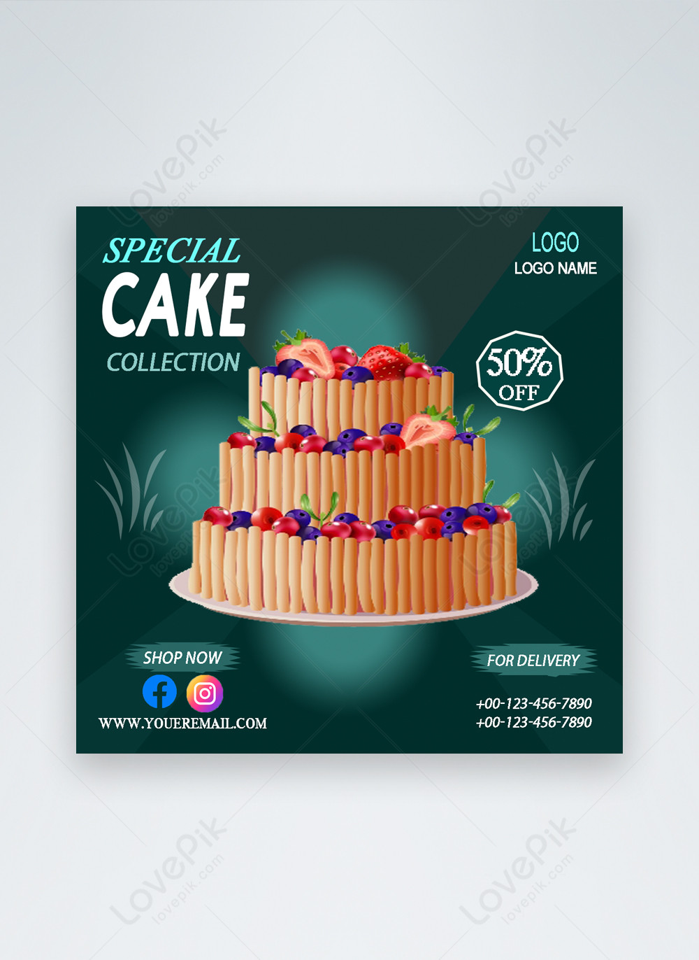 Cake Banner designs, themes, templates and downloadable graphic elements on  Dribbble
