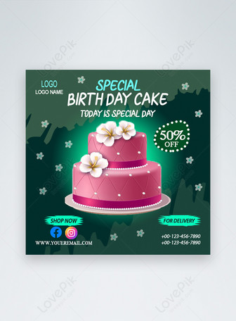 Cake Banner Layout Design study by pitompungkalabasa on DeviantArt