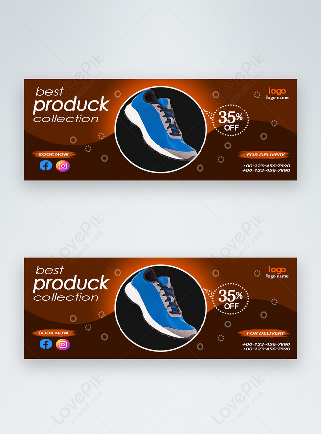 Shoes Banner Template, banner templates, luxury templates, walk