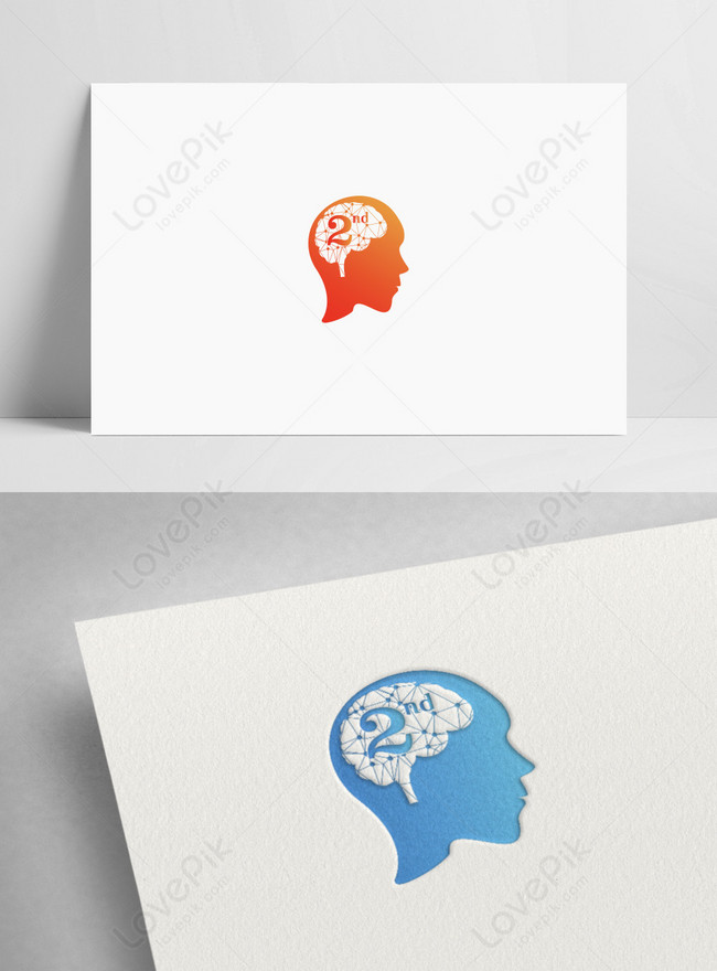 Inspiring Brain Logo with Creative Idea