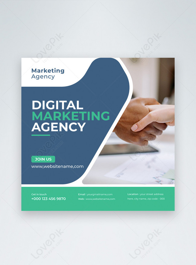 Digital Marketing Agency Social Media Post Business Banner Design Vector Template Template Image 3129