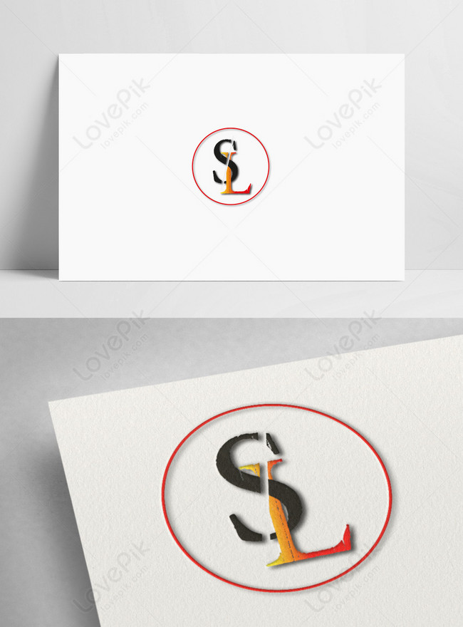 Initial Circle SL Letter Logo Design Vector Template. Abstract Letter SL  Logo Design Royalty Free SVG, Cliparts, Vectors, and Stock Illustration.  Image 161577538.