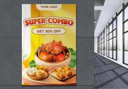 Food Combo Flyer Images, HD Pictures For Free Vectors Download