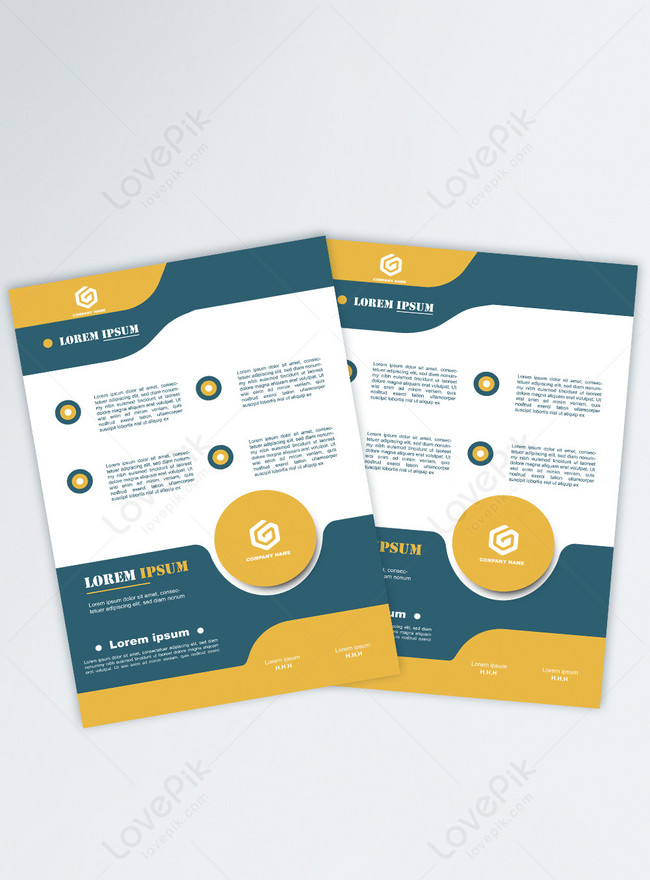 Unique flyer design template template image_picture free download ...