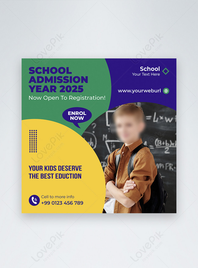 Back To School Social Media Post Design Template Image Picture Free 