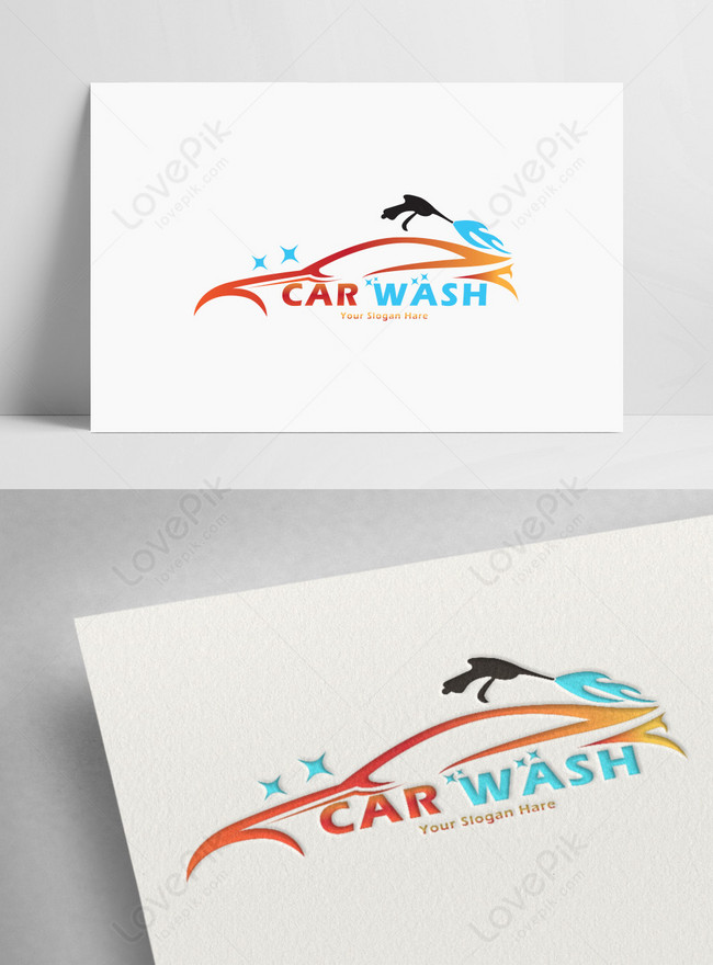Logo de lavage de voiture, modèle de conception de logo bricolage, logo de  détail automatique, logo de lavage de puissance, logo de voiture, logo  automobile, logo d'entreprise préfabriqué -  France