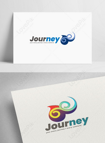 Flying Journey and Moving Fast Air Agency Logo, freedom,  sky tour,  bird logo template