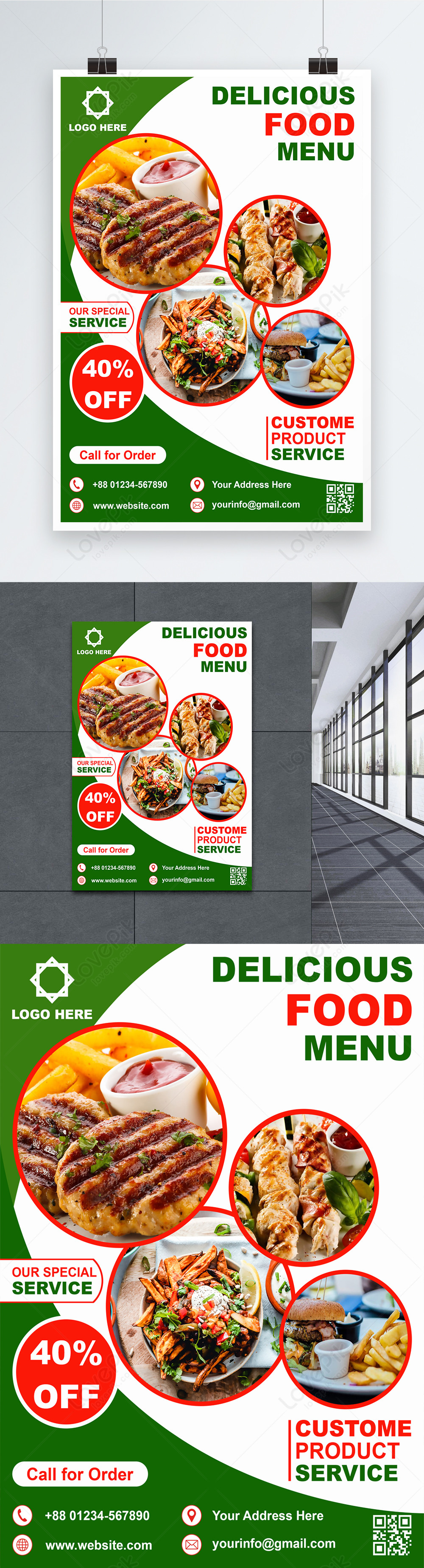Food poster template image_picture free download