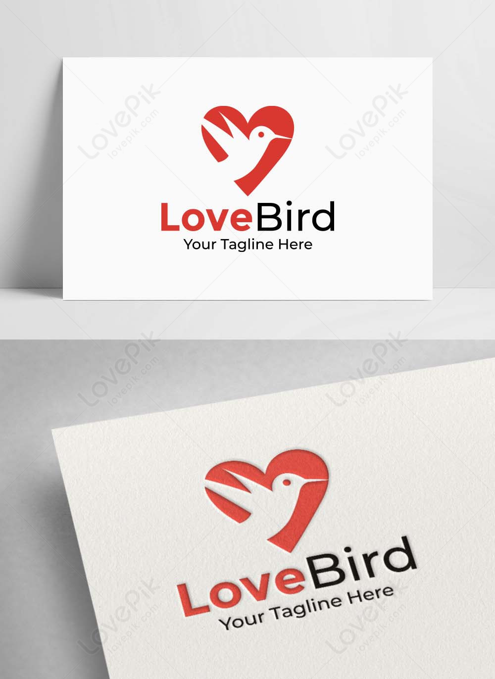 beauty lovebird logo - SuperStock