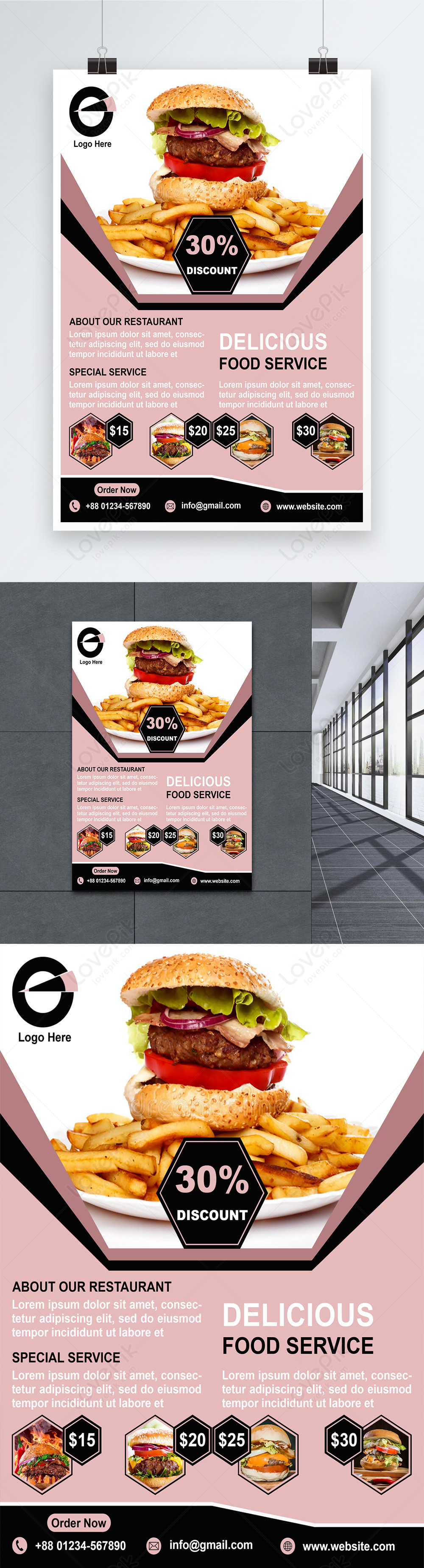 Food Poster Templates Free Download